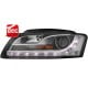 DRL REFLEKTORY AUDI A5 CZARNE