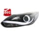 REFLEKTORY DECTANE FORD FOCUS MK4 12+ CZARNE