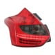 LAMPY TYLNE LED FORD FOCUS 2011+ CZERWONE / DYMIONE