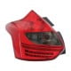 LAMPY TYLNE LED FORD FOCUS 2011+ CZERWONE / DYMIONE