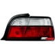 LAMPY TYLNE BMW E36 COUPE 92-98 CZERWONE/PRZEŹROCZYSTE