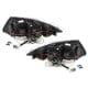 REFLEKTORY BMW E90 05+ LED CZARNE