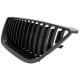 DECTANE ATRAPA PRZEDNIA GRILL SEAT IBIZA 6J BEZ ZNACZKA 08-13 CZARNA