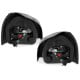 LAMPY TYLNE LED AUDI A3 8L 09.96-04 CZERWONE/PRZEŹROCZYSTE