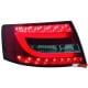 LAMPY TYLNE LED AUDI A6 4F SEDAN 04-08 CZERWONE/DYMIONE LIGHTBAR
