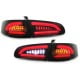 CARDNA LAMPY TYLNE LED SEAT IBIZA 6L 02.02-08 CZARNE / DYMIONE