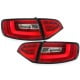 LAMPY TYLNE LED LITEC AUDI A4 B8 (8K) AVANT CZERWONE / PRZEŹROCZYSTE