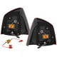LAMPY TYLNE LITEC SKODA OCTAVIA SEDAN 1Z 08+ CZERWONE/PRZEŹROCZYSTE