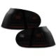 LAMPY TYLNE LITEC VW GOLF V 03-09 CZARNE/DYMIONE