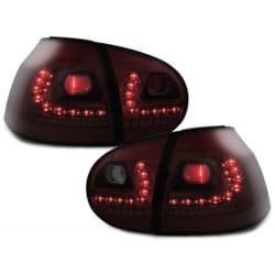 LAMPY TYLNE LITEC VW GOLF V 03-09 CZERWONE/DYMIONE
