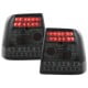 LAMPY TYLNE LED VW PASSAT 3B SEDAN 97-01 CZARNE / DYMIONE