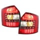 LAMPY TYLNE LED AUDI A4 8E AVANT 01-04 CZERWONE / DYMIONE