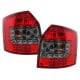 LAMPY TYLNE LED AUDI A4 8E AVANT 01-04 CZERWONE / DYMIONE