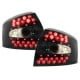 LAMPY TYLNE LED AUDI A4 8E SEDAN 01-04 CZARNE / DYMIONE