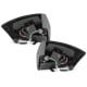 LAMPY TYLNE LED AUDI A4 8E SEDAN 01-04 CZARNE / DYMIONE