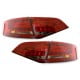 LAMPY TYLNE LED AUDI A4 B8 8K SEDAN 07+ CZERWONE / PRZEŹROCZYSTE