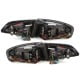 LAMPY TYLNE LED AUDI A4 B8 8K SEDAN 07+ CZERWONE / PRZEŹROCZYSTE