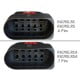 LAMPY TYLNE LED AUDI A6 4F SEDAN 04-08 CZERWONE/DYMIONE LIGHTBAR