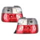 LAMPY TYLNE BMW E36 COMPACT 92-98 CZERWONE / PRZEŹROCZYSTE