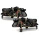 DRL EVO REFLEKTORY AUDI A6 4F 04-07 XENON ŚWIATŁA DZIENNE CZARNE