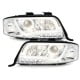 DRL EVO REFLEKTORY AUDI A6 4B 97-01 CHROM
