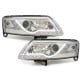 DRL EVO REFLEKTORY AUDI A6 4F 04-07 CHROM