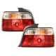 LAMPY TYLNE BMW 3 E36 SEDAN 92-98 CZERWONE / PRZEŹROCZYSTE