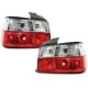 LAMPY TYLNE BMW 3 E36 SEDAN 92-98 CZERWONE / PRZEŹROCZYSTE