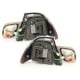 LAMPY TYLNE LED BMW E46 COUPE 98-03 CZERWONE / PRZEŹROCZYSTE