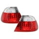 LAMPY TYLNE LED BMW E46 COUPE 98-03 CZERWONE / PRZEŹROCZYSTE