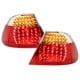 LAMPY TYLNE LED BMW E46 COUPE 98-03 CZERWONE / PRZEŹROCZYSTE