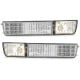 KIERUNKOWSKAZY LED VW GOLF III / VENTO CHROM + ŚW. PRZECIWMGIELNE
