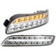 KIERUNKOWSKAZY LED LITEC Z ŚWIATŁEM POZYCYJNYM PORSCHE 997 CHROM