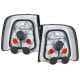 LAMPY TYLNE BMW 5 E34 SEDAN 85-95 CZERWONE / PRZEŹROCZYSTE