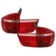 LAMPY TYLNE LED BMW X5 06-10 CZERWONE / PRZEŹROCZYSTE