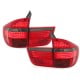 LAMPY TYLNE LED BMW X5 06-10 CZERWONE / DYMIONE