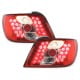 LAMPY TYLNE LED CITROEN XSARA 97-00 CZERWONE / PRZEŹROCZYSTE