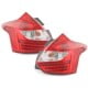 LAMPY TYLNE LED FORD FOCUS 2011+ CZERWONE / PRZEŹROCZYSTE