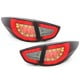 LAMPY TYLNE LED HYUNDAI TUCSON / IX35 09+ CZERWONE / DYMIONE