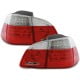 LAMPY TYLNE LED BMW 5 E61 TOURING 04-07 CZERWONE / PRZEŹROCZYSTE