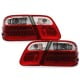 LAMPY TYLNE LED MERCEDES BENZ W210 E-KLASA 95-02 CZERWONE / PRZEŹROCZYSTE