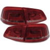 LAMPY TYLNE LED VW PASSAT 3C GP VARIANT 2011+ CZERWONE / PRZEŹROCZYSTE