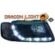 REFLEKTORY TUNINGOWE ZESTAW AUDI A3 8L CZARNE