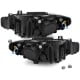 REFLEKTORY BMW SERIA 3 F30 / F31 2 RINGI DRL CZARNE