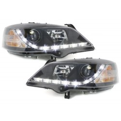 DRL REFLEKTORY OPEL ASTRA G CZARNE