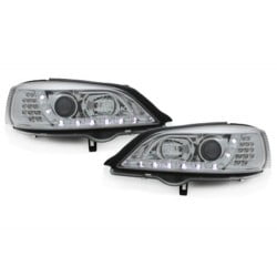 REFLEKTORY OPEL ASTRA G 98-04 LED CHROM
