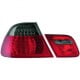 LAMPY TYLNE LED BMW E46 COUPE 98-03 CZERWONE / DYMIONE EAGLE EYES