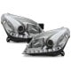 DRL REFLEKTORY OPEL ASTRA H 04-09 CHROM