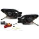 DRL REFLEKTORY OPEL ASTRA H 04-09 CHROM