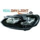 REFLEKTORY TUNINGOWE DRL ZESTAW VW GOLF 6 CZARNE